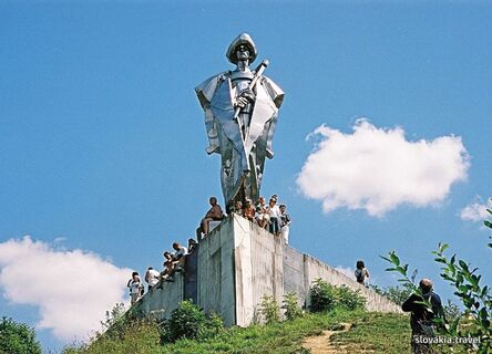 The monument of Juraj Jánošík (Terchová)