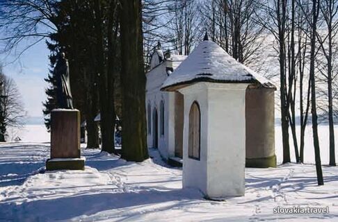 The memorial of Anton Bernolák (Slanický ostrov)