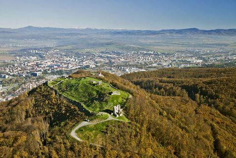 The Pustý hrad Castle