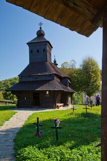 Uličské Krivé - Greek Catholic wooden church of St Michael the Archangel