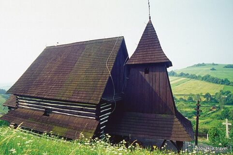 Brežany - Greek Catholic wooden church of St Lucas the Evangelist