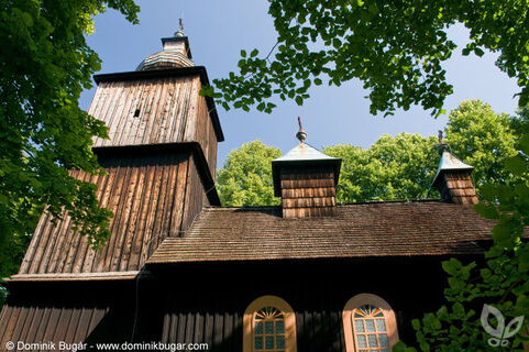 Vyšný Komárnik - Kostol sv. Kozmu a Damiána