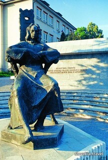 The memorial of Matej Bel (Očová)