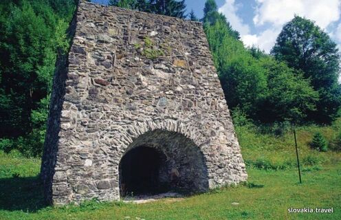 Blast furnace at Tri vody near Osrblie