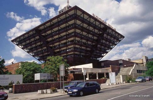 The Building of the Slovak Radio in Bratislava