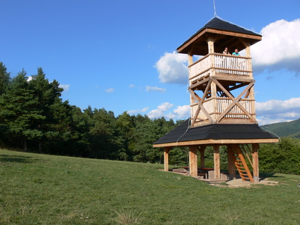 The observation tower Dúbravka in village Soblahov