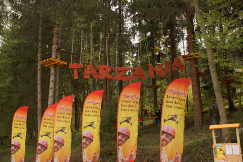 Lanový park Tarzania Jasná