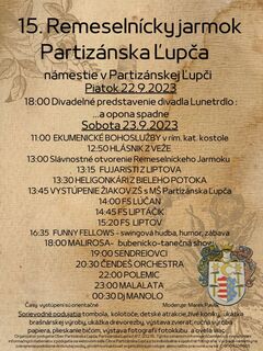 XV. REMESELNÍCKY JARMOK