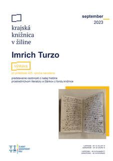 Imrich Turzo – výstava