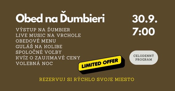 Obed na Ďumbieri