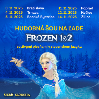 Hudobná šou na ľade Frozen 1&2