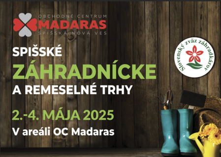 SPIŠSKÉ ZÁHRADNÍCKE A REMESELNÉ TRHY
