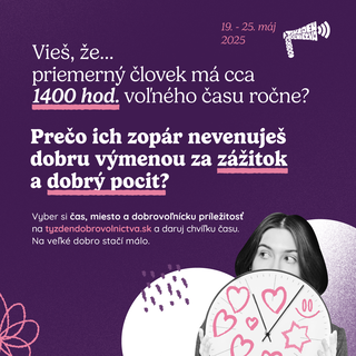 Týždeň dobrovoľníctva 2025