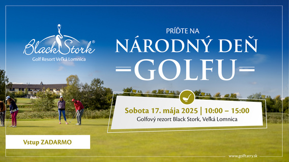 Národný deň golfu 2025 vo Veľkej Lomnici
