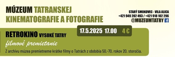 RETROKINO Vysoké Tatry