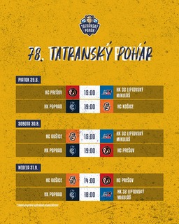 🏒78. Tatranský pohár 🏒