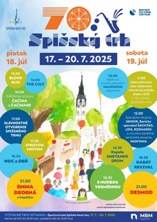 🎡 70. Spišský trh 🎠
