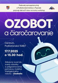 Ozobot a čiaročarovanie