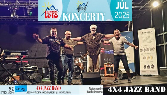 Tatranské leto - 4X4 JAZZ BAND