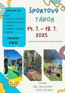 Športovy tábor