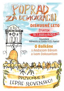 Diskusné leto s Popradom za demokraciu