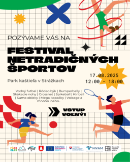 🎉 Festival netradičných športov 👨👩👧👦🌞