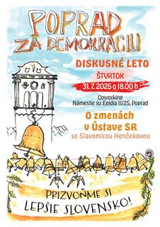 Diskusné leto s Popradom za demokraciu