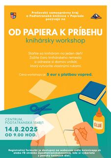 Od papiera k príbehu: Knižný workshop 2