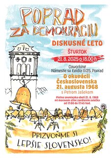 Poprad za demokraciu - Diskusné leto