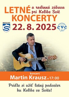 Letný koncert - Martin Krausz