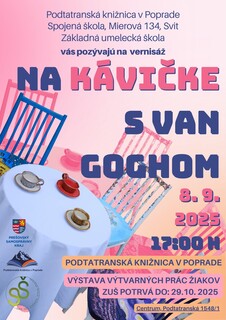Vernisáž: Na kávičke s Van Goghom