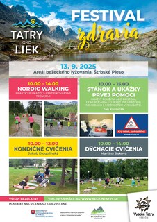 🌿 Festival zdravia na Štrbskom Plese 🌿