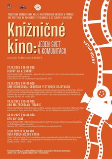 Knižničné KINO - centrum - 27.10.- 31.10.25