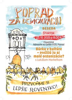 Diskusia s Popradom za demokraciu