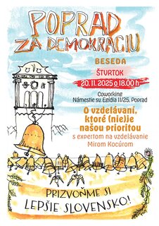 Diskusia s Popradom za demokraciu