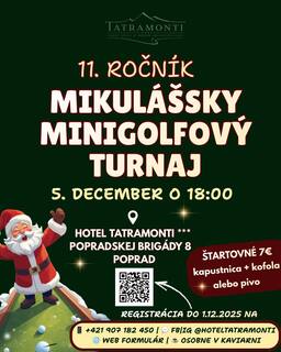 MIKULAŠSKY MINIGOLFOVÝ TURNAJ - 11. ROČNÍK