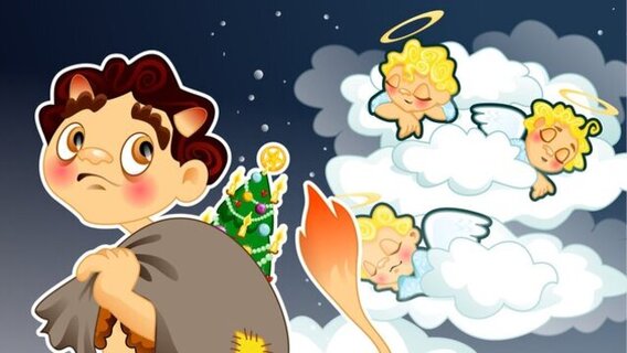 Ujo Ľubo – Ako čerti anjelom Vianoce ukradli