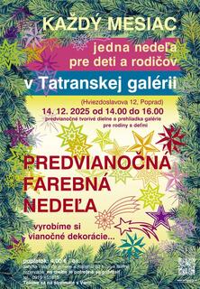 Predvianočná farebná nedeľa