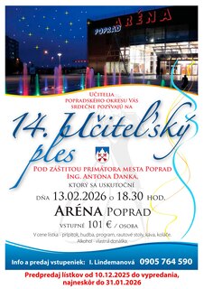 14. ročník UČITEĽSKÉHO PLESU