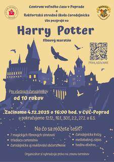Filmový maratón: HARRY POTTER - 16.01.26