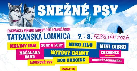 SNEŽNÉ PSY 2026