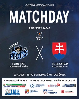 🏑HK IMS-EAST Pirát vs. Reprezentácia Slovenska "A" 🏑