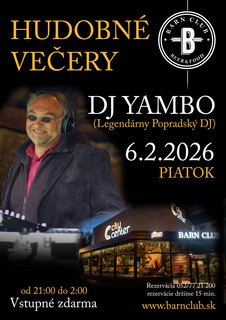 Hudobné večery: DJ YAMBO