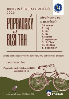 Popradský blší trh - 28.03.26