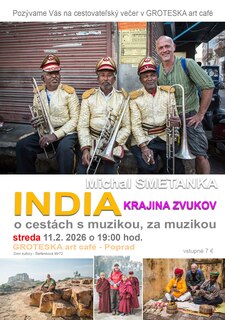 Cestovateľský večer - INDIA