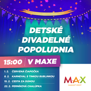 🎭DETSKÉ DIVADELNÉ POPOLUDNIA - CESTA ZA DÚHOU