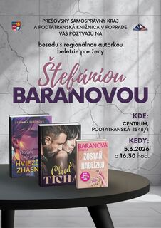 Beseda so Štefániou Baranovou