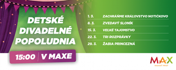 Detské divadielko: Zachráňme kráľovstvo Notíčkovo