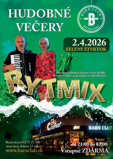 Hudobné večery - RYTMIX