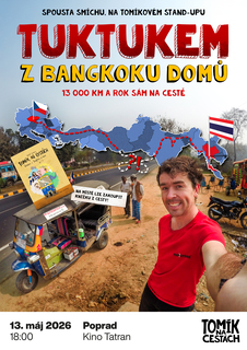 Tuktukom z Bangkoku domov
